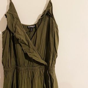 Olive Green Express Dress 💛